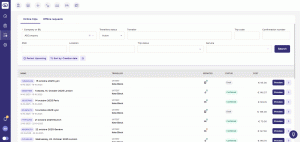 Approver view in trips